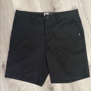 Reef Men's Black Shorts Size 32